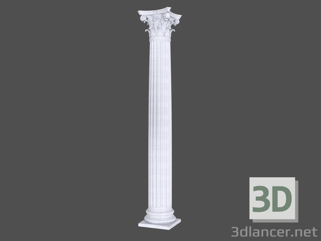 3D modeli Sütun (K26K) - önizleme