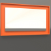 3D modeli Ayna ZL 18 (750x450, parlak parlak turuncu) - önizleme