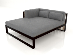 XL modular sofa, section 2 left (Black)