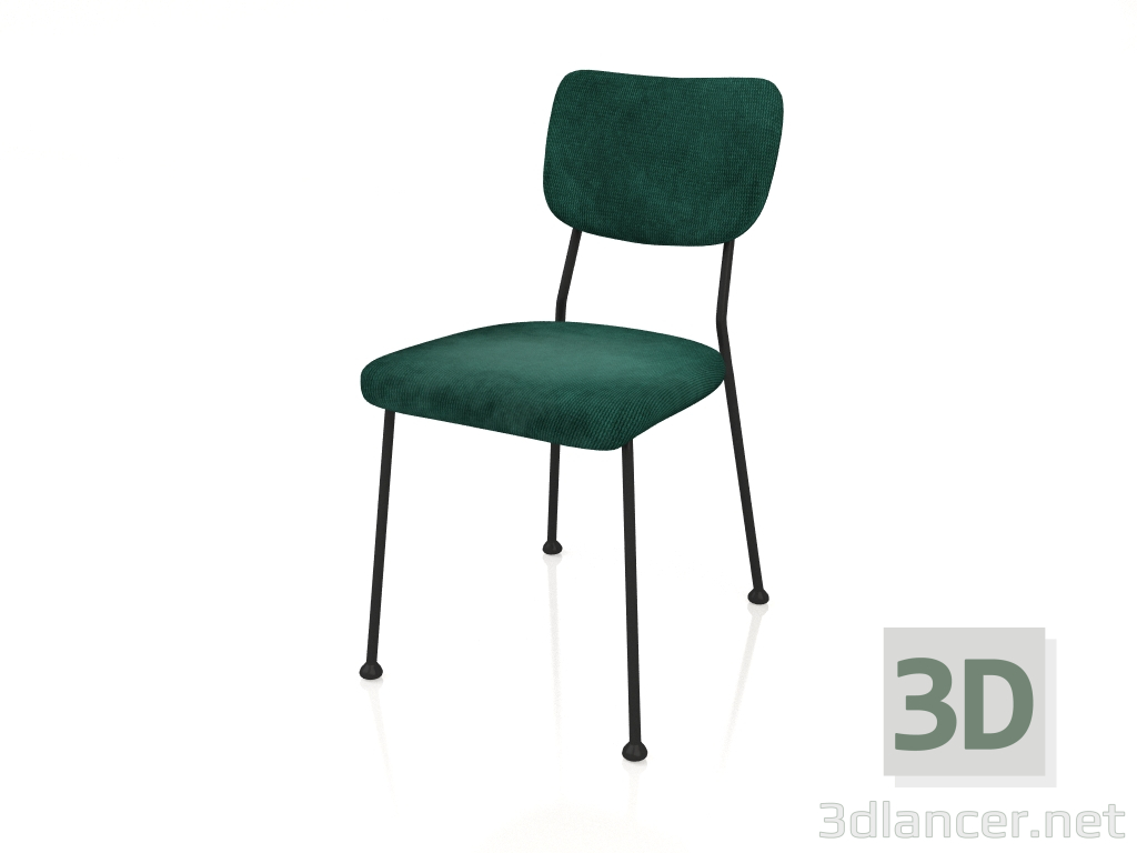 3d model Silla Benson (Verde) - vista previa