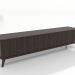 modello 3D Mobile TV LARGE 2000 mm (frassino noce) - anteprima