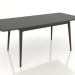 3d model Mesa de comedor Ekarma plegable 1840x800 mm (Roble negro, opción 3) - vista previa