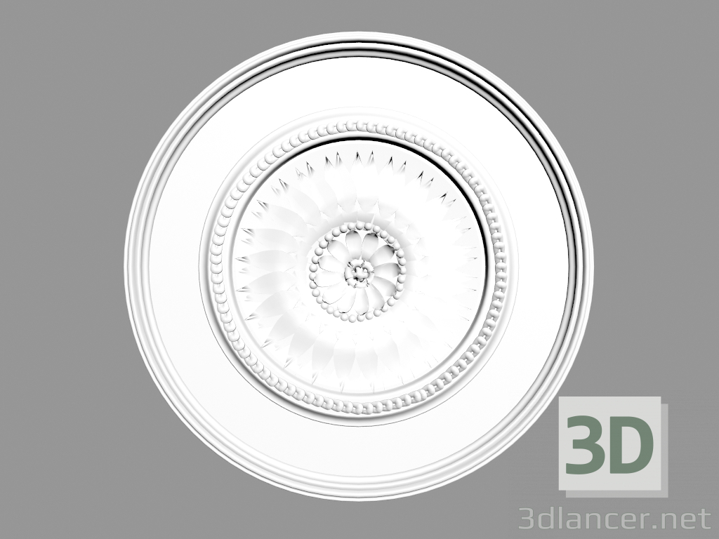 3d model Ceiling outlet R308 - preview