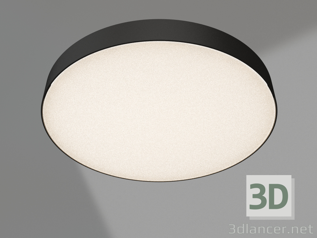 3d model Lamp IM-RONDO-EMERGENCY-3H-R600-64W Warm3000 (BK, 120 deg, 230V) - preview