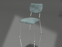 Cadeira Benson (cinza-azul)
