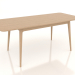 modèle 3D Table à manger pliante Ekarma 1840x800 mm (Chêne blanchi, option 3) - preview
