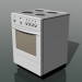 3d model cocina eléctrica ZVI-429 - vista previa