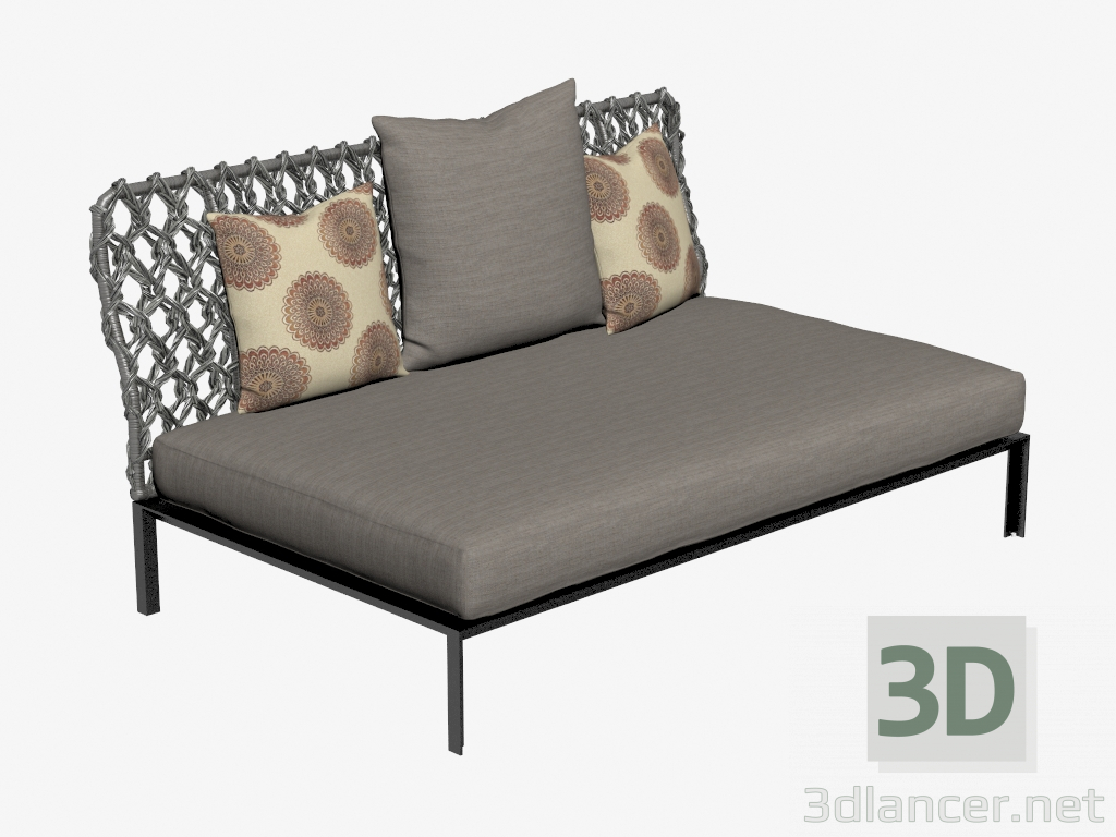3d model Garden bench 1 - preview