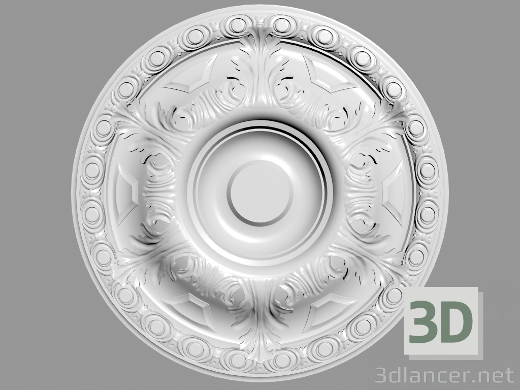 3d model Ceiling outlet R309 - preview