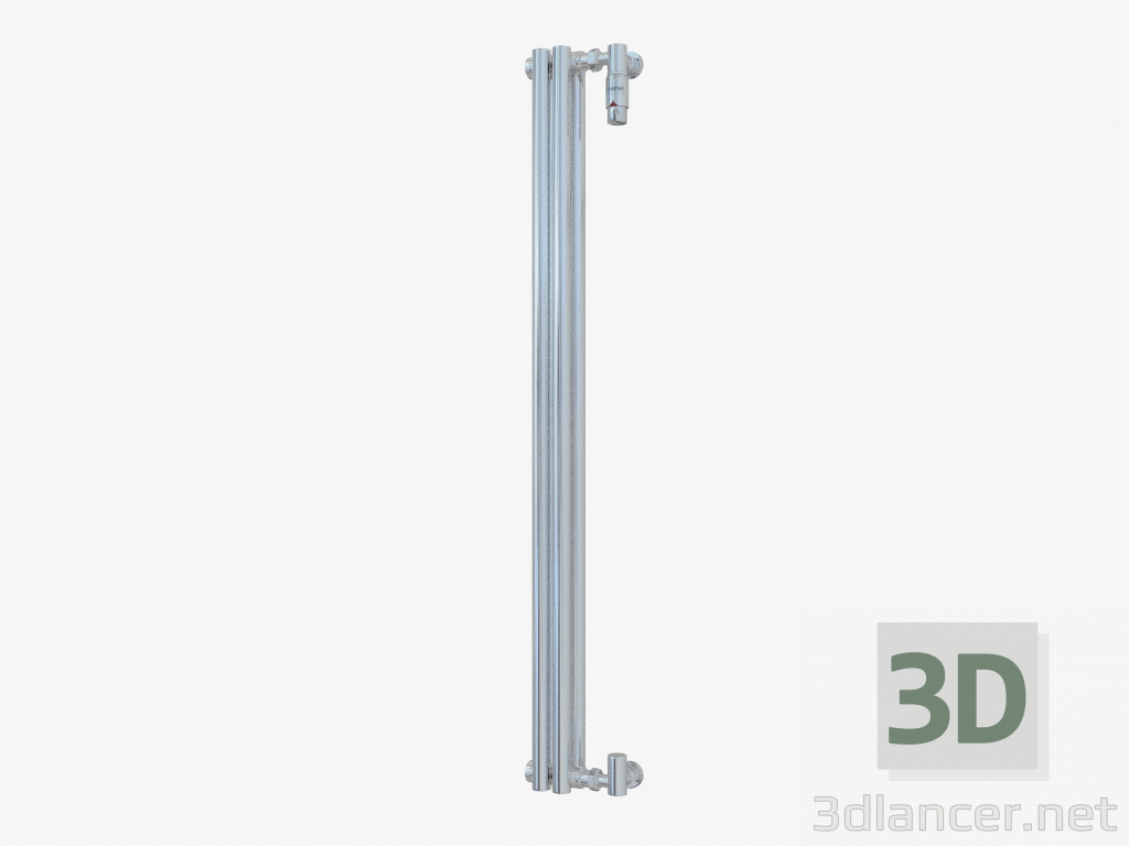 modèle 3D Radiateur Estet (1200x97; 2 sections) - preview