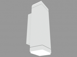 Wall lamp PLAN VERTICAL 60 DOUBLE EMISSION (S3877W)