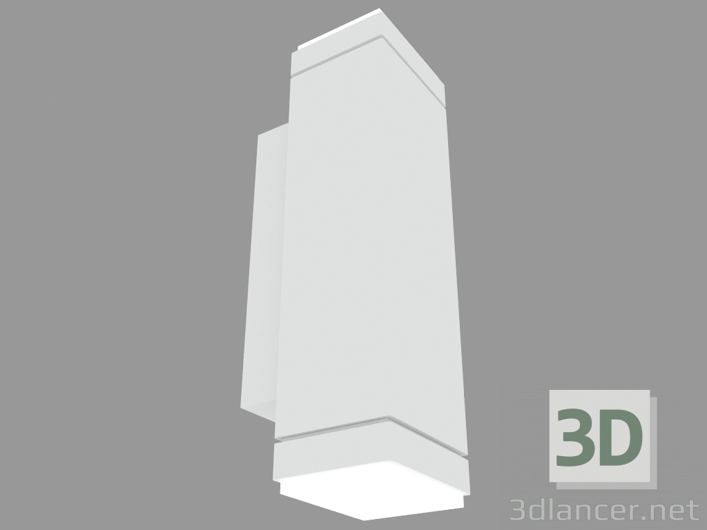 modèle 3D Applique PLAN VERTICAL 60 DOUBLE EMISSION (S3877W) - preview