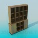 3D Modell Rack für Bücher - Vorschau
