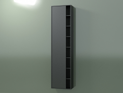 Настінна шафа з 1 лівій дверцятами (8CUCFCS01, Deep Nocturne C38, L 48, P 24, H 192 cm)