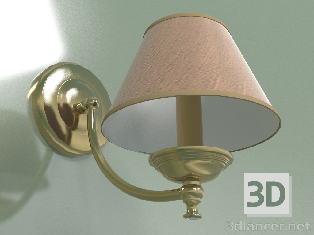 modello 3D Lampada da parete SAN MARINO ABAZUR SAN-K-1 (ZA) - anteprima