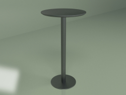 Барний стіл Calgary діаметр 60 (чорний)