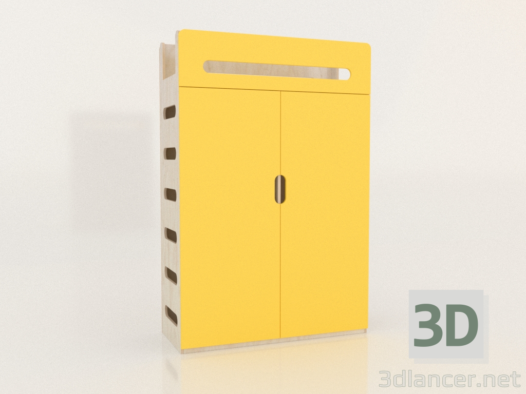 3D Modell Kleiderschrank geschlossen MOVE WE (WYMWE2) - Vorschau