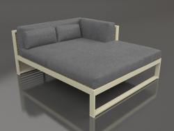 XL modular sofa, section 2 right (Gold)