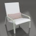 modèle 3D Chaise longue à dossier haut (Gris ciment) - preview