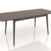 3d model Mesa de comedor Ekarma plegable 1840x800 mm (Nogal oscuro, opción 3) - vista previa