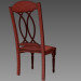 3 डी मॉडल तालिका + कुर्सी LT T 13302 छाछ - पूर्वावलोकन