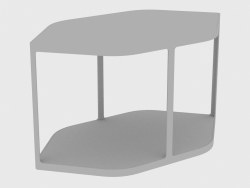 Столик журнальний TILES SMALL TABLE (100X56XH55)