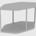modello 3D Tavolino TILES TAVOLINO PICCOLO (100X56XH55) - anteprima