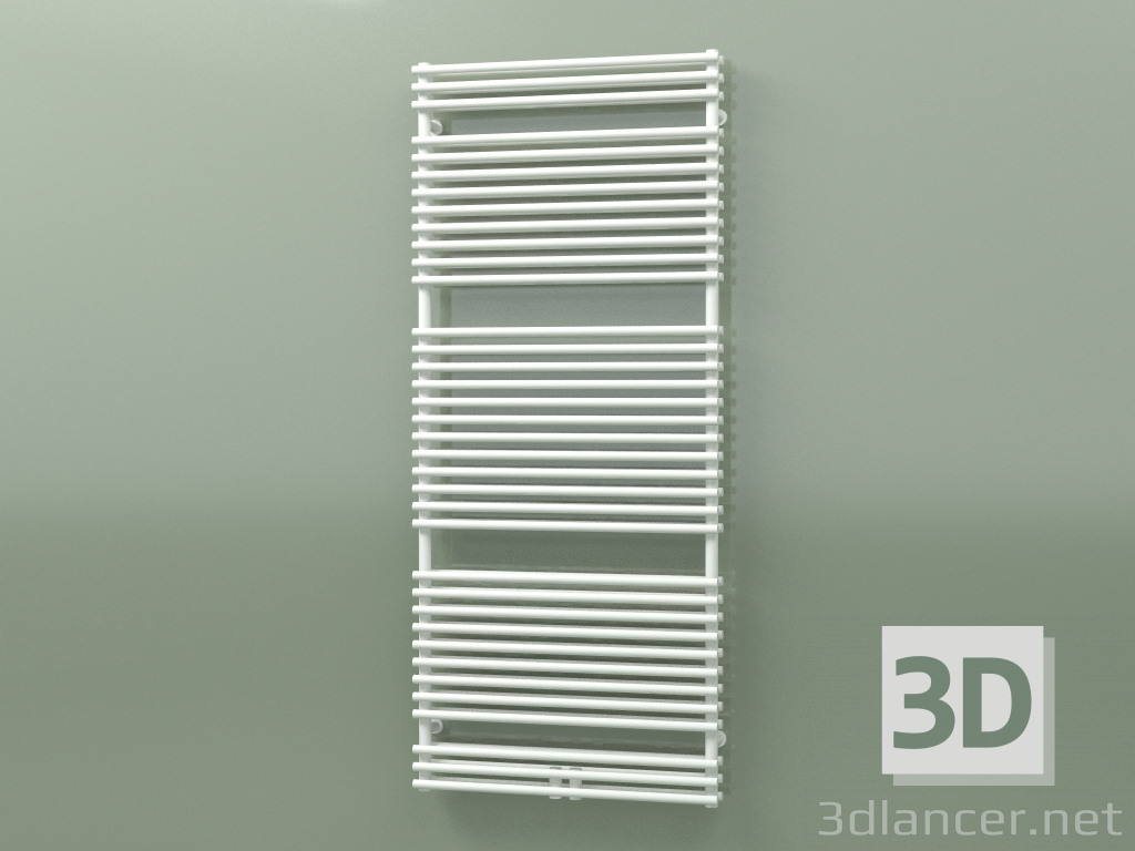 3D modeli Isıtmalı havlu askısı - Apia (1764 x 750, RAL - 9016) - önizleme