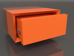 Mueble TM 011 (abierto) (400x200x200, naranja brillante luminoso)