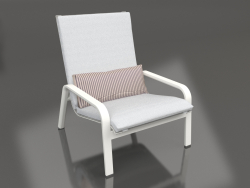 Lounge chair with a high back (Agate gray)