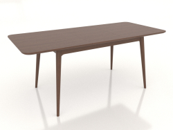 Mesa de jantar dobrável Ekarma 1840x800 mm (luz de nogueira, opção 3)