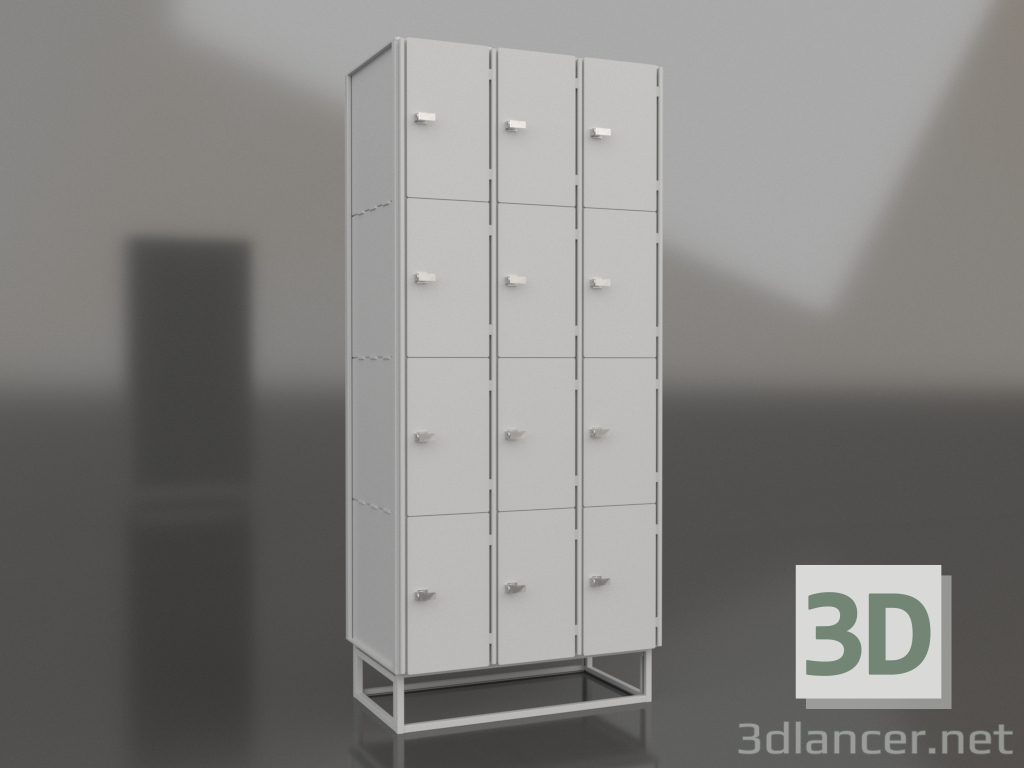 3D modeli Dört bölmeli depolama dolabı LK-310 SHGS-4 - önizleme 3D modeli Dört bölmeli depolama dolabı LK-310 SHGS-4 - önizleme