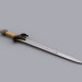 3D modeli Barbar Conan kılıcı - önizleme