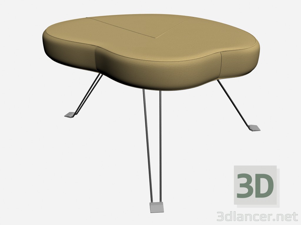 modèle 3D Karem pouf 1 - preview