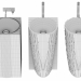 3d Washbasins Antonio Lupi model buy - render