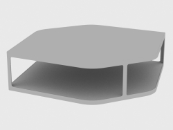 Столик журнальний TILES SMALL TABLE (140X110XH30)