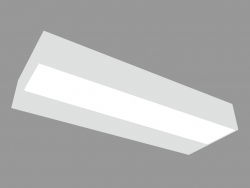 Lámpara de pared MINIPLAN HORIZONTAL DOBLE EMISIÓN (S3884W)