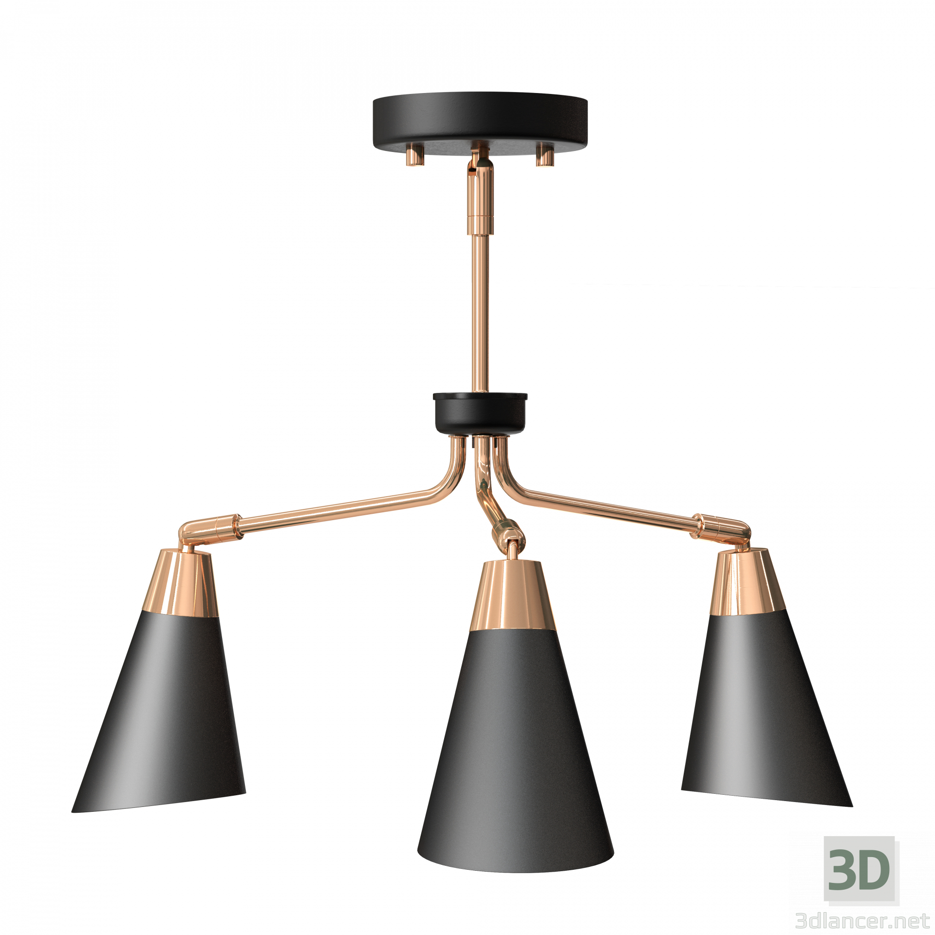 modèle 3D de Lampe Dalisia acheter - rendu