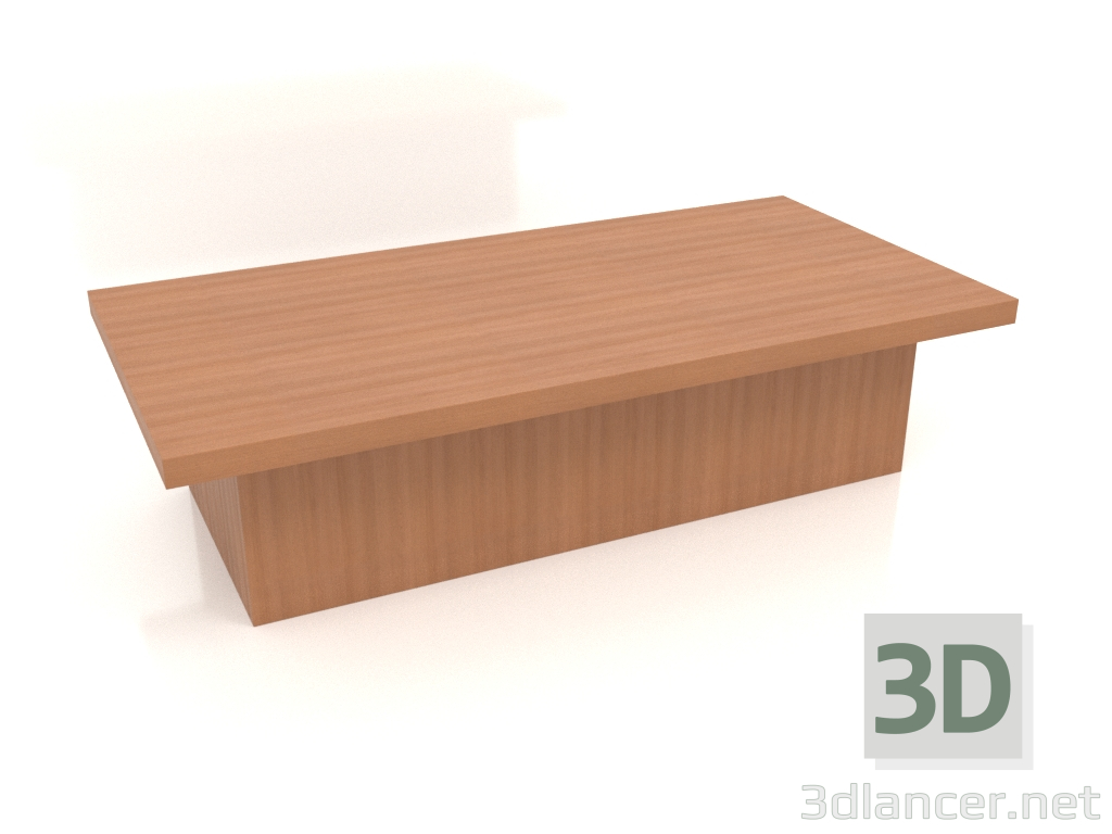 modèle 3D Table basse JT 101 (1600x800x400, bois rouge) - preview