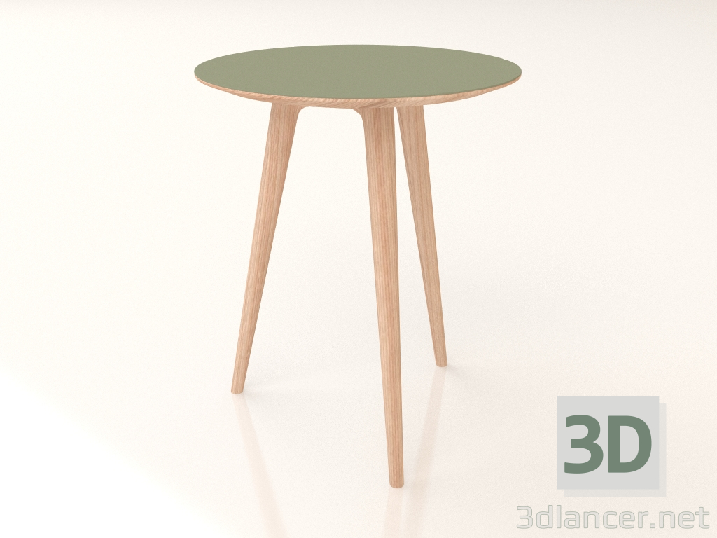 3d model Side table Arp 45 (Olive) - preview