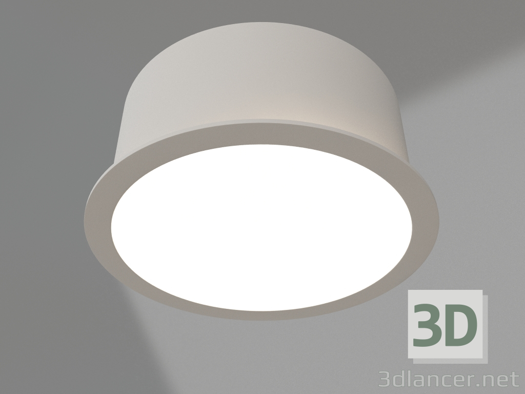modèle 3D Lampe MS-DROP-BUILT-R158-30W Warm3000 (WH, 90°, 230V) - preview