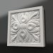 3d model Elemento decorativo yeso DE 029 (100x100x28) - vista previa