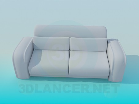 3D Modell Sofa - Vorschau