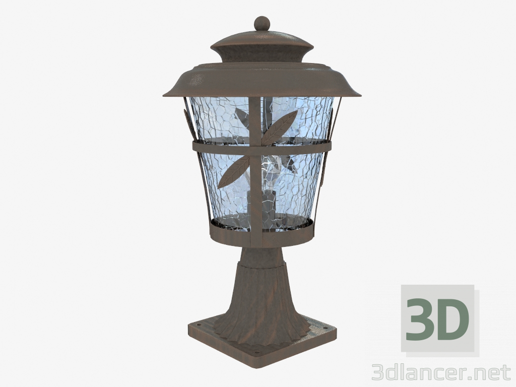 3d модель Уличный фонарь Aletti (4052 1B) – превью