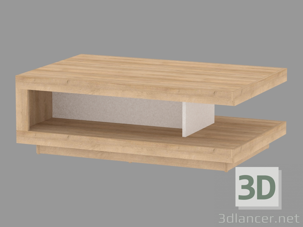 modèle 3D Table basse (TYPE LYOT01) - preview