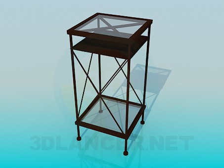 3d model Newspaper stand - preview 3d model Newspaper stand - preview
