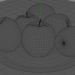 3D Elma modeli satın - render