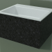 3D modeli Tezgah üstü lavabo (01R132302, Nero Assoluto M03, L 60, P 48, H 36 cm) - önizleme