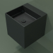 3D modeli Duvara monte lavabo (02UN23302, Deep Nocturne C38, L 48, P 50, H 48 cm) - önizleme
