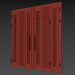 modello 3D di Cancello loft nero premium comprare - rendering